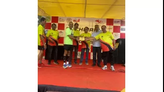 Brig Dikhit of Mhow placed second in a half marathon race at Pachmarhi, Madhya Pradesh.