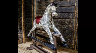Great-granddaughter looking to sell rocking horse with a mysterious past.