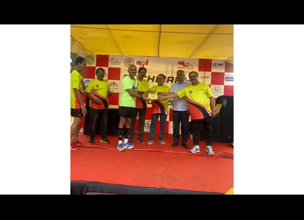 Brig Dikhit of Mhow placed second in a half marathon race at Pachmarhi, Madhya Pradesh.