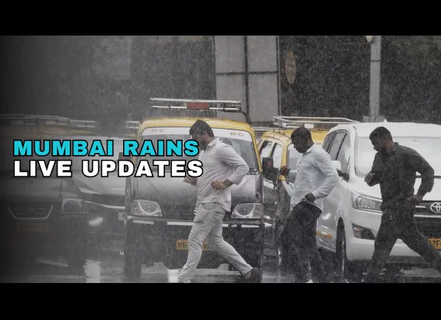 Heavy rains expected in Mumbai & Thane today; Yellow alert issued, moderate spell of rain forecast.