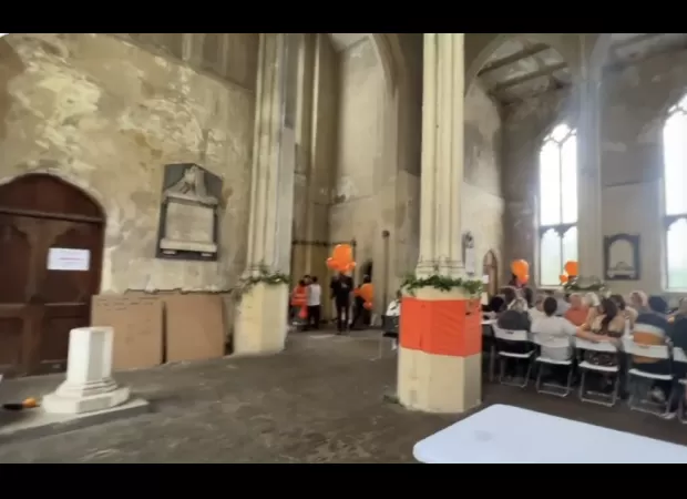 Counter-protest held at Just Stop Oil event by Just Stop P****** People Off.