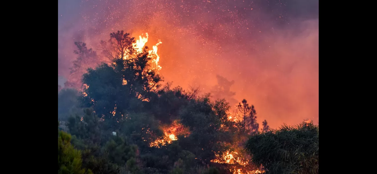 25 people killed and 1,500 evacuated as wildfires spread in Algeria.