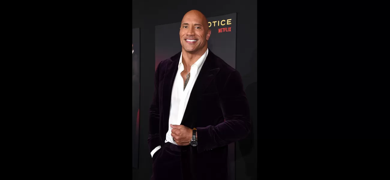 Dwayne Johnson donated to a charity supporting actors during a strike, making history.