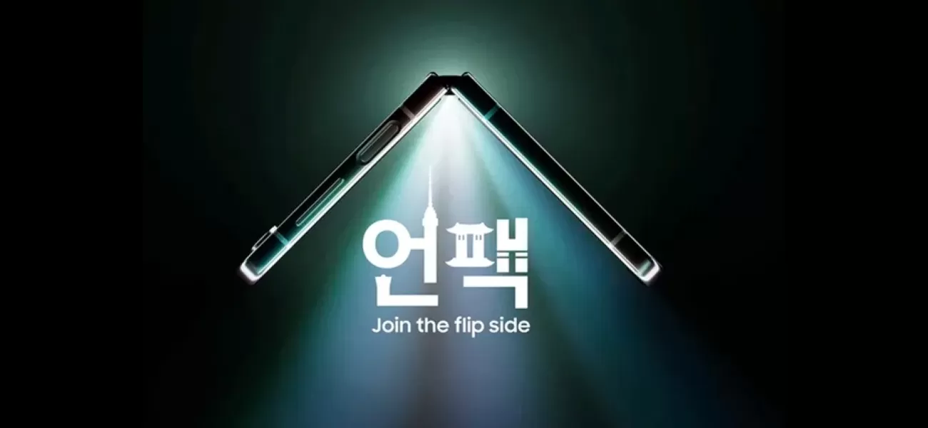 Countdown to the reveal of Samsung's Galaxy Flip 5 and Fold 5 has begun!