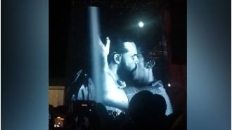 Matty Healy kisses Matt Lucas on-stage in Malaysia, causing controversy.