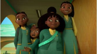 Netflix celebrates Black Girl Magic through its first African Animation series, “Supa Team 4”.