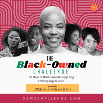 Two orgs. presenting 30 days of content and support to Black-owned businesses.