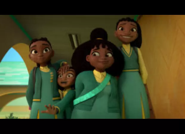 Netflix celebrates Black Girl Magic through its first African Animation series, “Supa Team 4”.
