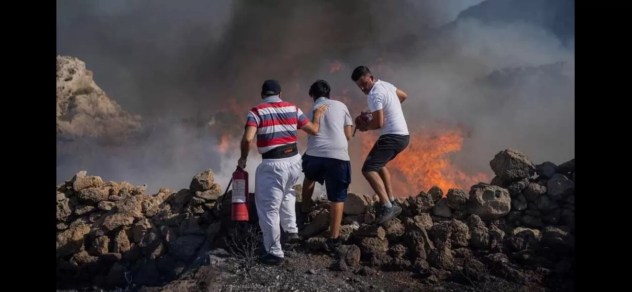 Wildfires in Greece leave 3 dead, several displaced; president seeks help from neighbouring countries.