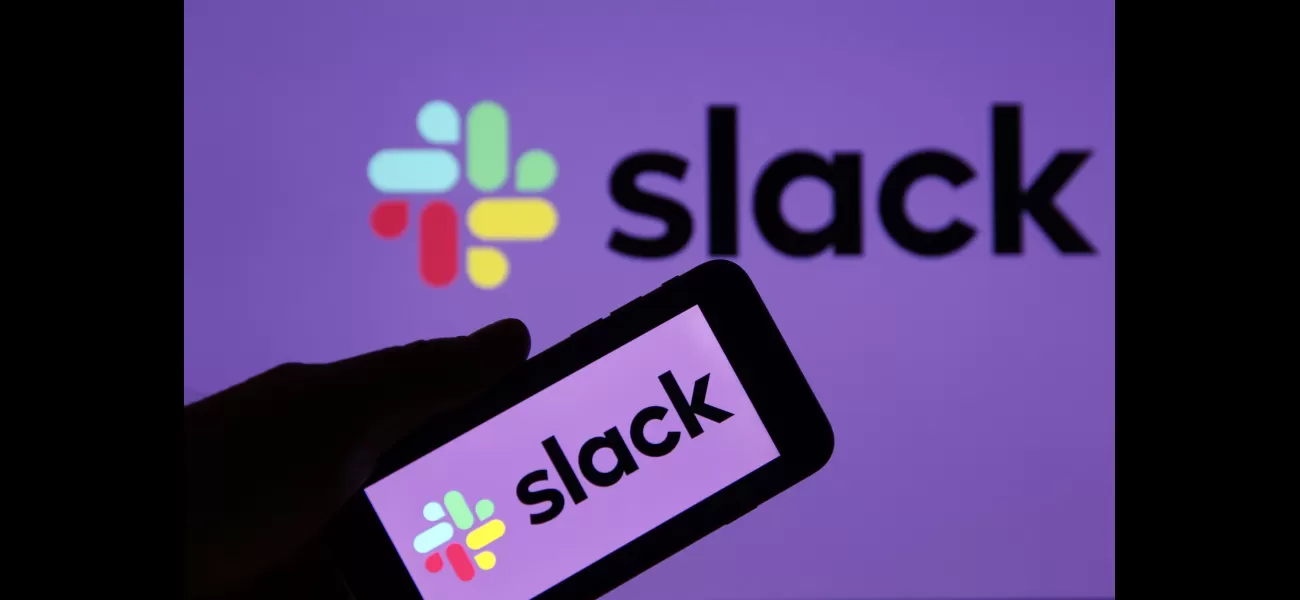 Slack's outage is making work difficult.