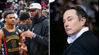 Elon Musk promotes anti-vaccination theories after Bronny James experiences cardiac arrest.