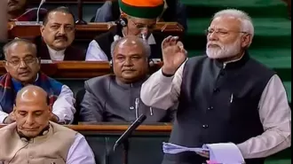 PM Modi speculated in 2019 that opposition would present a no-confidence motion against his government.