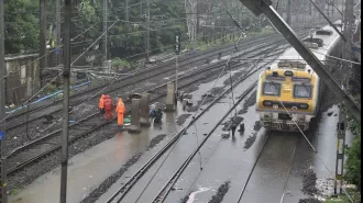 Mumbai rains: Red alert extended as heavy downpour continues, causing water logging in many areas.