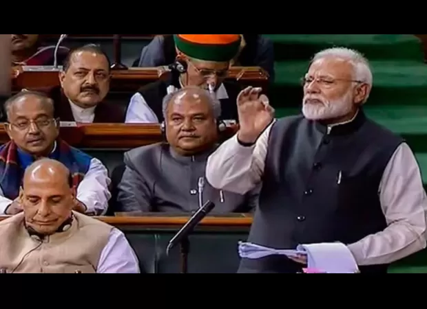 PM Modi speculated in 2019 that opposition would present a no-confidence motion against his government.