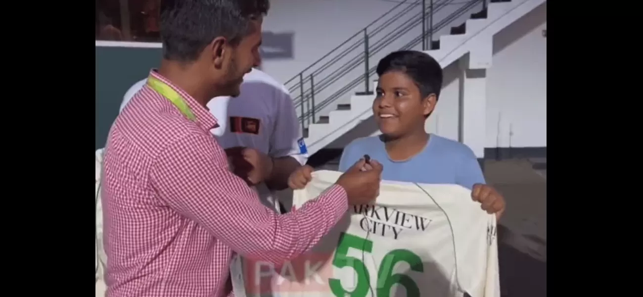 Fan ecstatic after receiving jersey from Babar Azam, declaring no one can touch it.