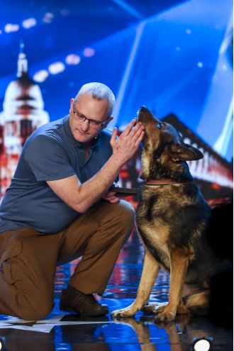 Finn, the heroic dog from Britain's Got Talent, dies after being stabbed multiple times while protecting his owner. His bravery moved Simon Cowell to tears.