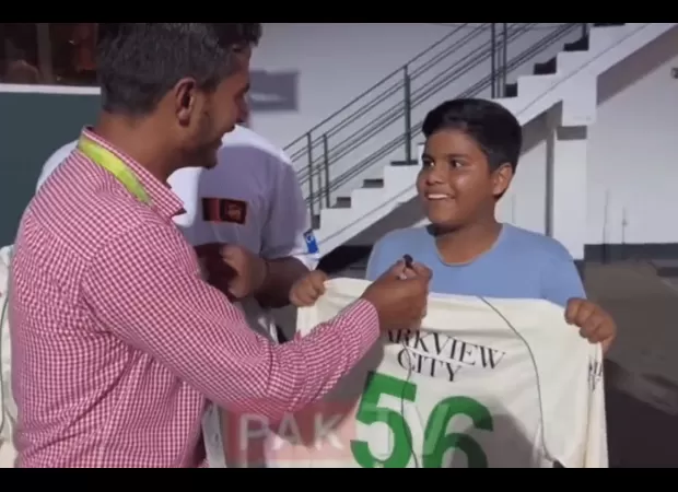Fan ecstatic after receiving jersey from Babar Azam, declaring no one can touch it.