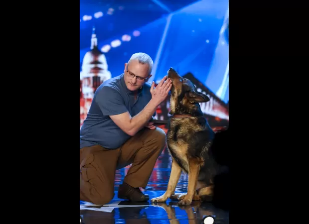 Finn, the heroic dog from Britain's Got Talent, dies after being stabbed multiple times while protecting his owner. His bravery moved Simon Cowell to tears.