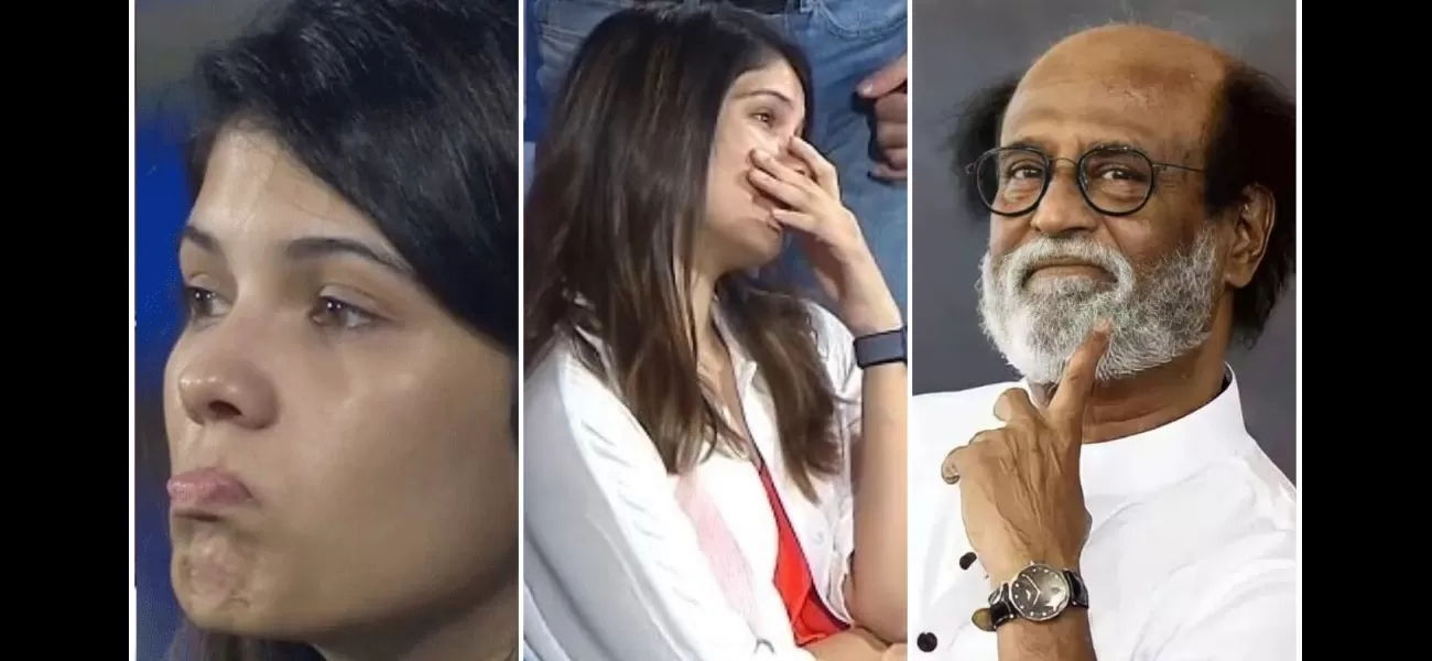 Rajinikanth urges SRH to get better players, expressing sadness at seeing Kavya Maran during IPL.