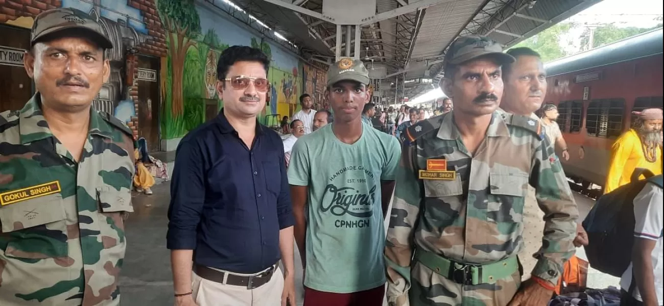 NCC cadet from Samaritans School in Madhya Pradesh chosen for pre-army camp.