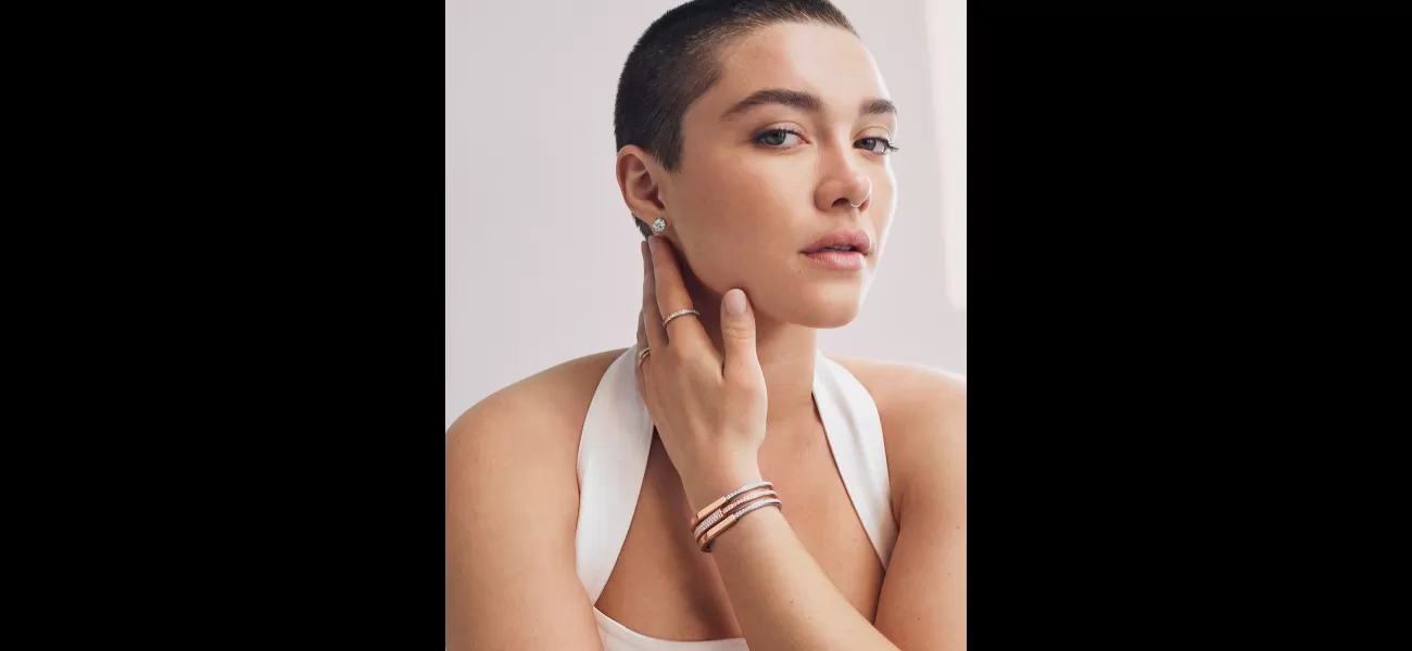 Florence Pugh rocks her buzzcut in Tiffany & Co.'s new campaign, proving she's a real gem.