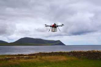 UK mail soon to be delivered by drones.