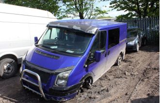 Van driver drove 30 miles on two wheels while intoxicated.