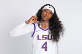 LSU star Flau'Jae Johnson donated $10,000 to the Native Boys & Girls Club.