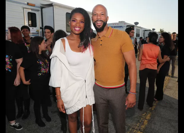 Jennifer Hudson is sparking dating rumors with rapper Common by expressing her admiration for him.