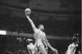 Wilt Chamberlain's 1972 NBA Finals jersey expected to sell for $4M at auction.