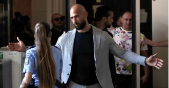 Andrew Tate released from house arrest, no longer facing sex trafficking charges.