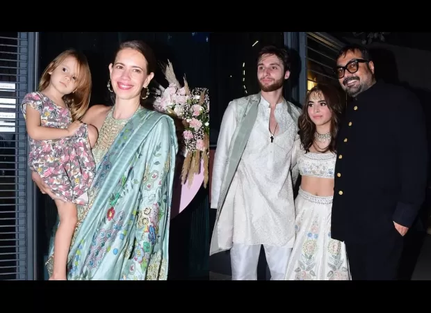 Kalki Koechlin attended her ex-husband Anurag Kashyap’s daughter Aaliyah’s engagement bash. (WATCH)