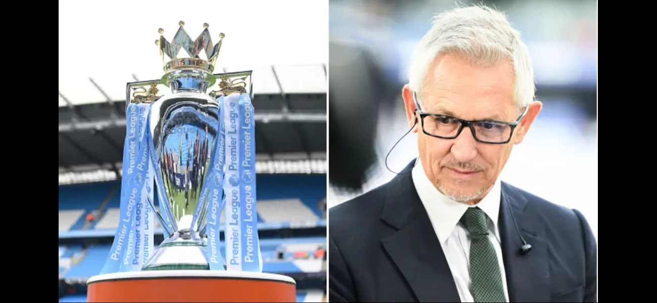 Gary Lineker predicts Arsenal to win the Premier League over Manchester City.