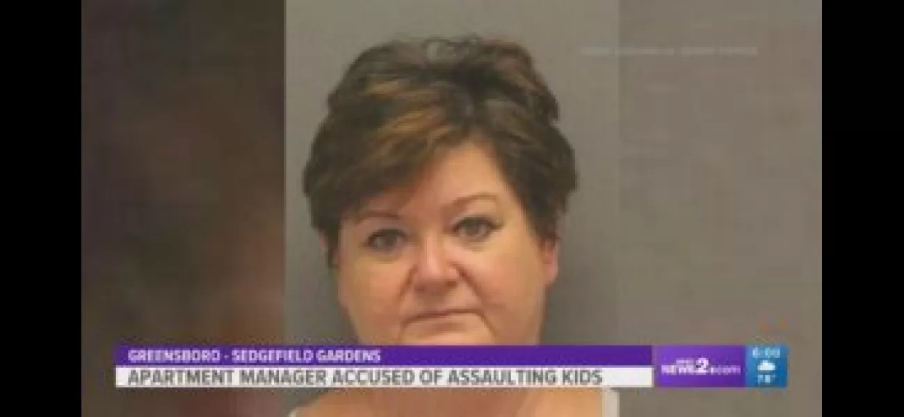 Apartment manager in Greensboro arrested for assaulting children.