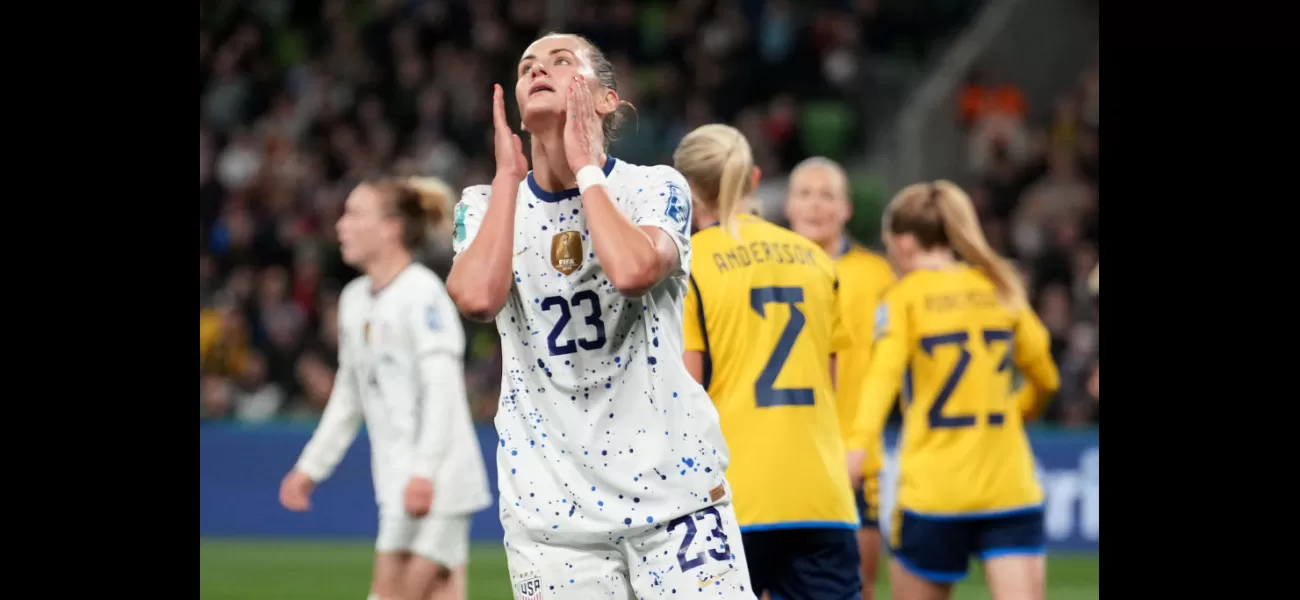 USA out of WWC after Sweden's quick score & defensive stand.