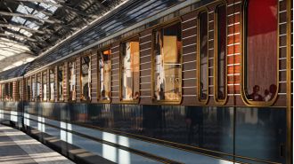 Italy is restoring vintage trains for a scenic tourist experience.