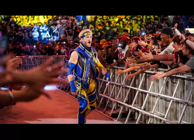 Logan Paul arranges private jet and police escort to cheer on brother Jake after winning unfairly at WWE SummerSlam.