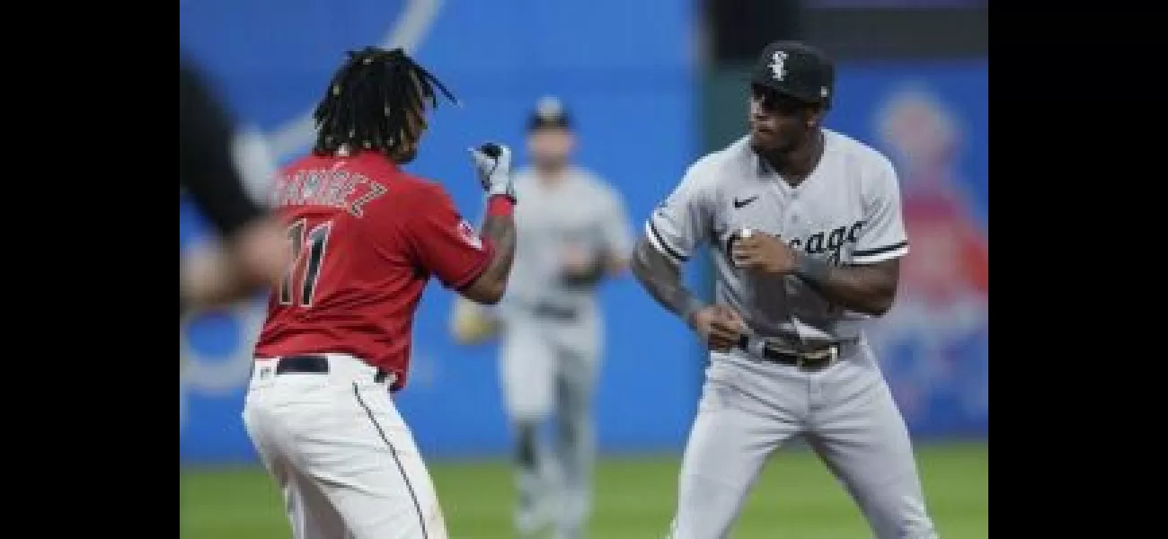 Tim Anderson was involved in a physical altercation at second base.
