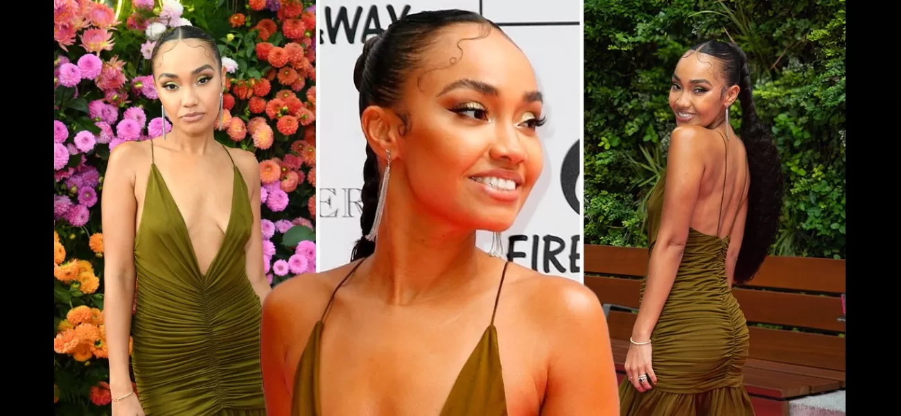 Leigh-Anne Pinnock glowed on her first public outing since getting married to Andre Gray.