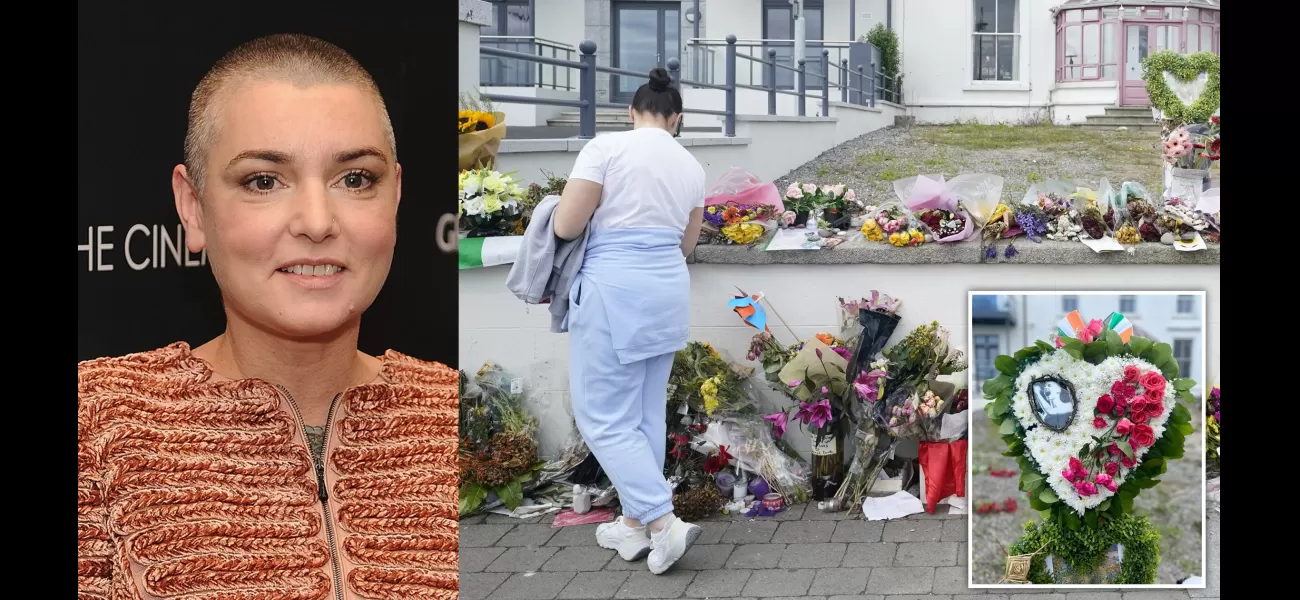 Fans of Sinéad O'Connor pay tribute to her, honoring her contribution to the women of Ireland. Floral tributes have been placed outside her home.
