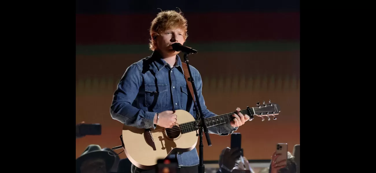 Ed Sheeran expresses apprehension at AI's potential to harm humanity: 
