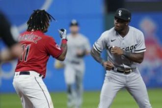 Tim Anderson was involved in a physical altercation at second base.