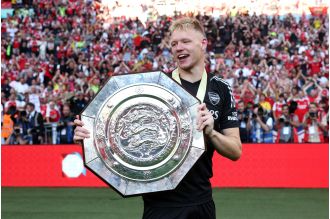Mikel Arteta praises Aaron Ramsdale as Arsenal's bid for David Raya is denied.