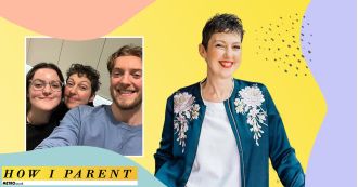 Became better parent through dealing with son's stroke & daughter's mental health issues.