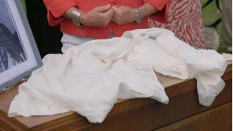 Guest shocked to discover Queen Victoria's underwear was worth more than expected.