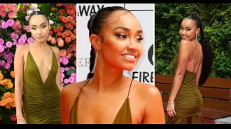 Leigh-Anne Pinnock glowed on her first public outing since getting married to Andre Gray.