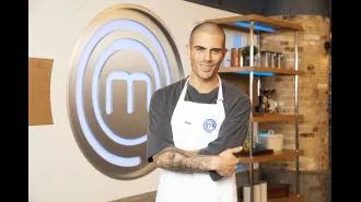 Max George lied about his cooking skills before appearing on Celebrity MasterChef but now admits he was bluffing.