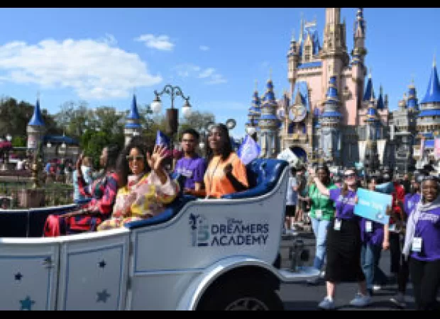 Applications are open to aspiring future leaders to join Disney Dreamers Academy.