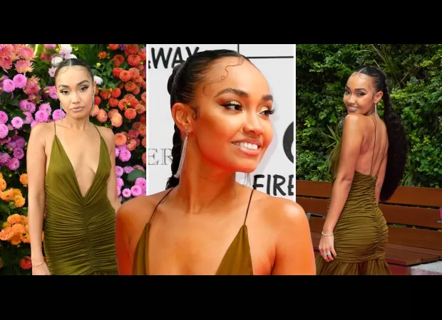 Leigh-Anne Pinnock glowed on her first public outing since getting married to Andre Gray.