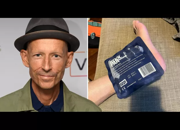 Jonnie Irwin injures himself and shows the aftermath, receiving support from fans.